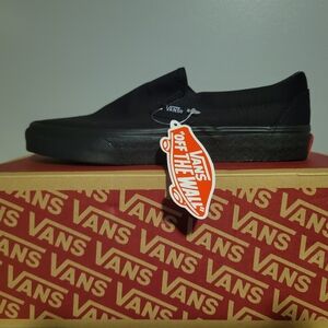 Black Slip One Vans